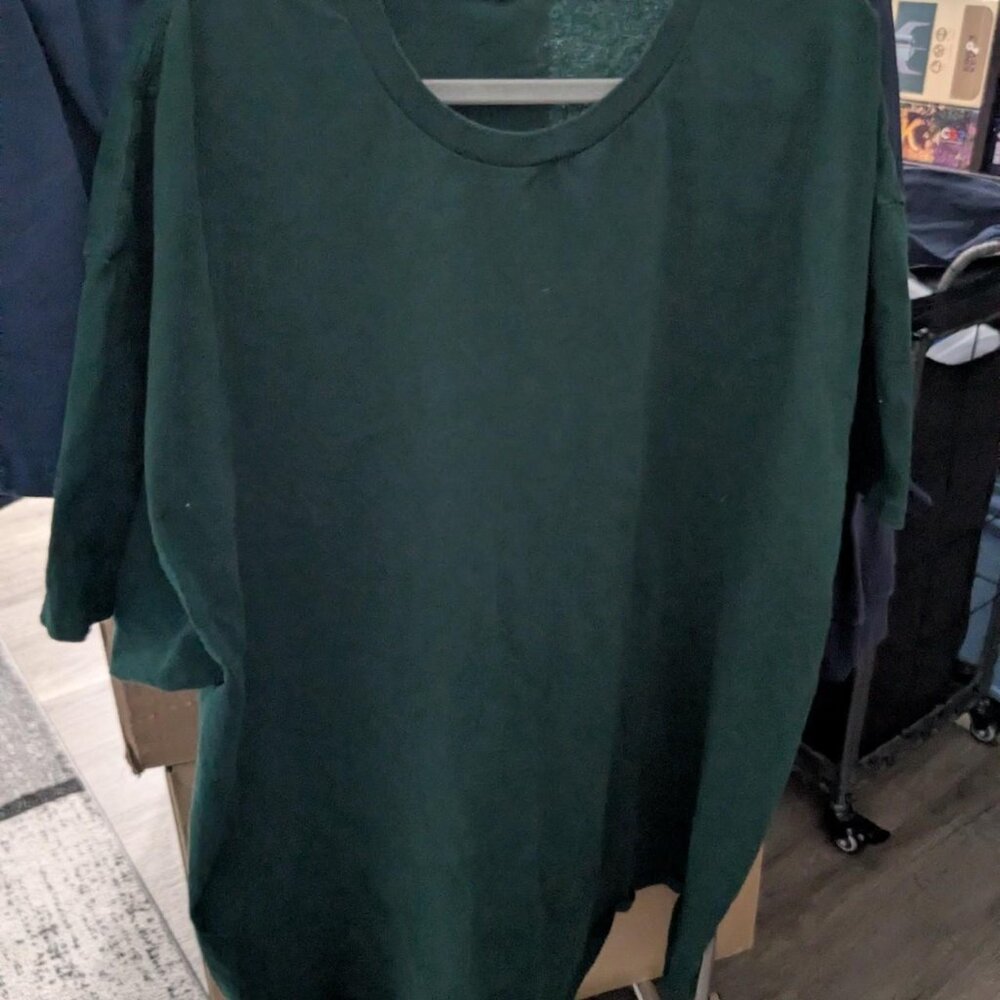 Hanes Forest Green Tee 3X
